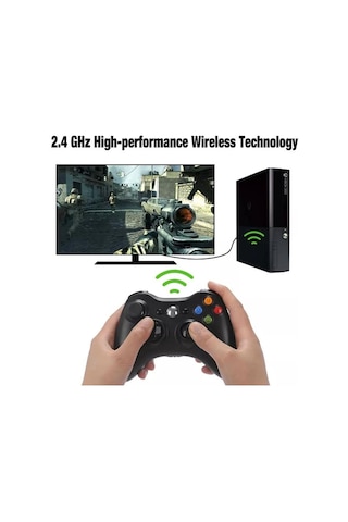 Yues XBox 360, PS3, PC ve Android Kablosuz Wireless Controller