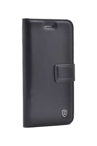 Samsung Uyumlu Galaxy J5 Kılıf Zore New Delüxe Kapaklı Standlı Kılıf Kırmızı