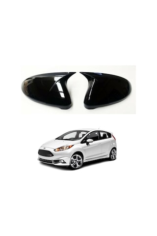 Ford Fiesta Batman Ayna Kapağı Pianoblack 2009-2017
