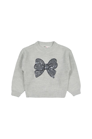 Civil Girls Fiyonk Nakışlı 2-5 Yaş Kazak Karmelanj