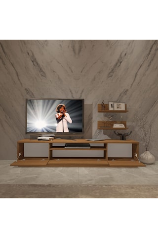 Decoraktiv Trendstyle 4s Mdf Tv Ünitesi Tv Sehpası Ceviz