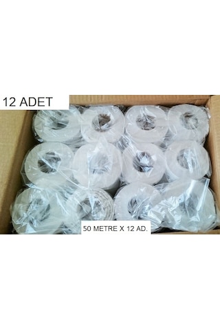 Lamineli Su Geçirmez Rulo Sedye Örtüsü 12 Adet x 50 M