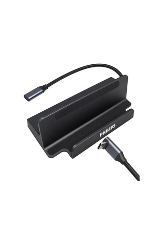 Philips Swr1691a/93 Usb-c 6'sı 1 Arada Stand Tasarımlı Hub - 4k 60hz Hdmı, 1000mbps Lan, 100w Pd-217237