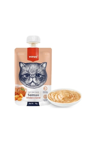 Wanpy Taze Somonlu&tavuklu Kedi Et Ezmesi 90 Gr Tekli