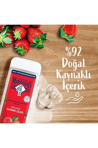 Le Petit Marseillais Akdeniz Çileği Banyo ve Duş Jeli 2 x 250 ML