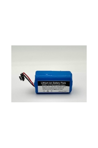 360 S7 Pro Akıllı Robot Süpürge 3500 Mah 14.4 V Batarya Uyumlu Uzun Ömürlü, Yüksek Performans Pil
