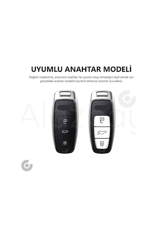 Audi A3 A4 A6 A7 A8 & B9 C8 4k D5 & S7 S8 & Q7 Q8 & E-tron Elmas Kesim Tpu Anahtar Kılıfı Pembe