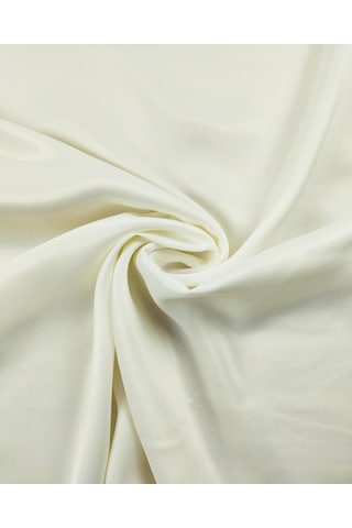 Ekru Renkte Saten Viskon En 150 Cm X Boy 290 Cm -10291 Ekru