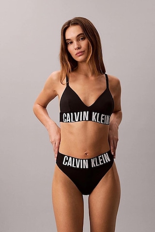 Calvin Klein Kadın Bikini Üstü Lv00q61163ub1-15821 Siyah