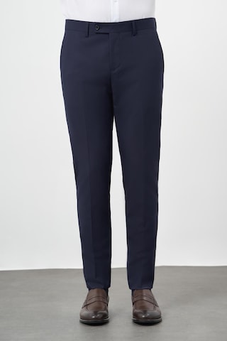 İmza Lacivert Düz Gabardin Esnek Yan Cep Slim Fit Classic Pantolon 1003245313 202 Lacivert