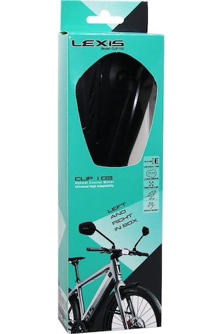Lexis Clip 103 Universal Optik Geniş Açılı Bisiklet/e-bike/e-scooter/atv/motosiklet Aynası