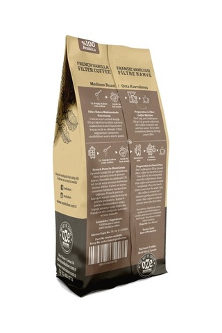 Oze Vanilya Aromalı Filtre Kahve 250 G Makine Kağıt Filtre Metal Filtre