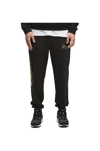 Puma Sport Street Relaxed Erkek Siyah Günlük Stil Eşofman Altı 69431901