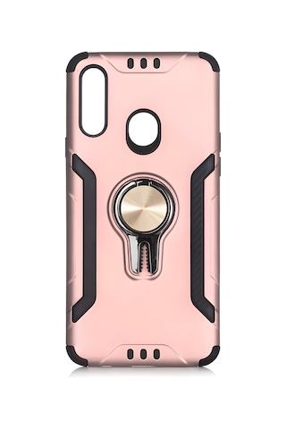 Galaxy Uyumlu A20s Kılıf Stand Olma Özellikli Araç Tutuculu Ko Ko Kılıf Rose Gold Galaxy Uyumlu A20s Kılıf Stand Olma Özellikli Araç Tutuculu Ko Ko Kılıf Rose Gold