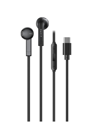 E336c Type-c Kablolu Kulak İçi Kulaklık 14.2mm Sürücü, Yüksek Ses Kalitesi, Mikrofonlu