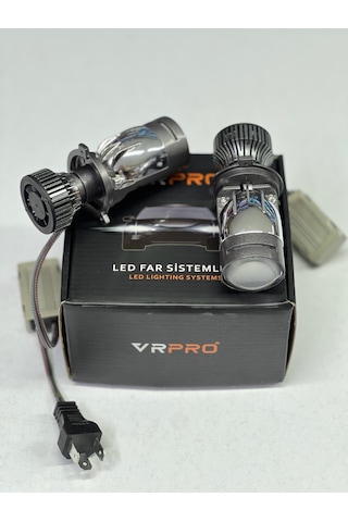 Vr Pro H4 Grand Lens Mercek Yüksek Işık Şimşek Etkili 12v 24v