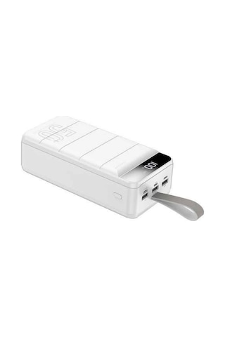 Powerbank Çoklu Şarj Girişi 50.000 Mah Tnabilir Gldısptm - 7 Dijital Göstergeli siyah