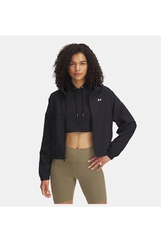 Under Armour Ua Rival Woven Kadın Ceket 1389631-001 Siyah