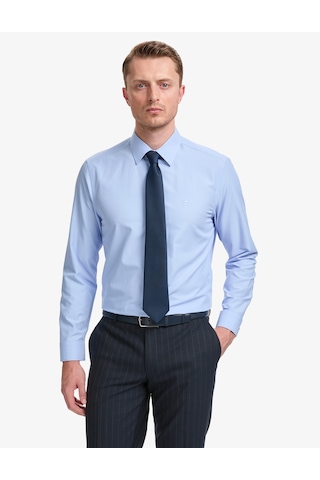 Pierre Cardin Erkek Mavi Gömlek Basic 50325337-vr036