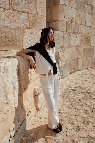 Lufian Aruba Kadın Pantolon Ekru Ekru 121190002100520 Ekru