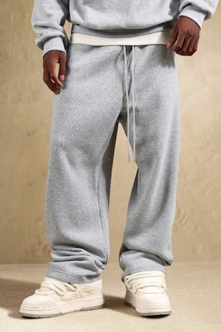 Tarz Cool Gri Oversize Rahat Kesim Baggy Erkek Eşofman Altı Gri