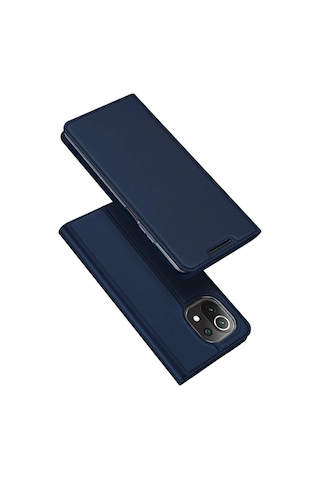 Dux Ducis Xiaomi Mi 11 Lite Kılıf Kapaklı Flip Cover Kılıf Skinpro Series- 5775 Çok Renkli