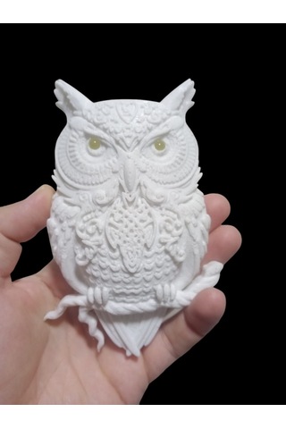 Hediyelik Işıklı Baykuş Boyama