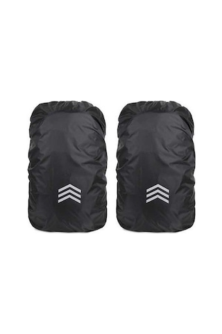 Besthome1 2 Adet Xs Boy 20l Siyah Ok Desenli Çanta Yağmurluk, Poliester Taffeta, Yansıtan, Su Geçirmez, Dış Mekan Ve Montaj İçi Çok Renkli