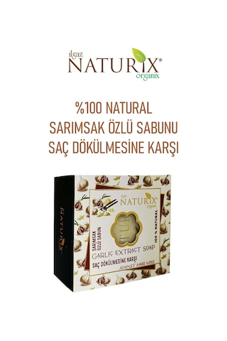 Naturix Natural Sarımsak Özlü Sabun 125 G