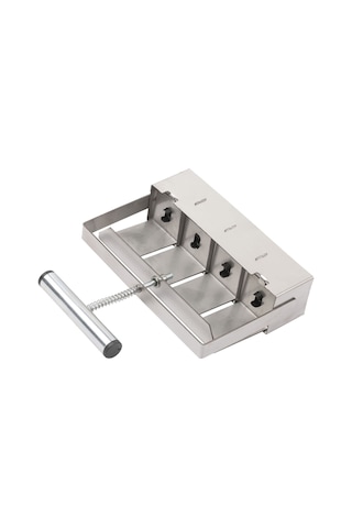 Gümüş Bahçe Hazırlığı Için Dibbles Dibbers Ile El Toprak