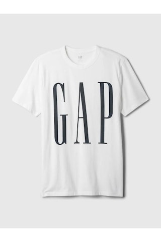 Everyday Soft Gap Logo Erkek T-shirt Beyaz-6058 Beyaz
