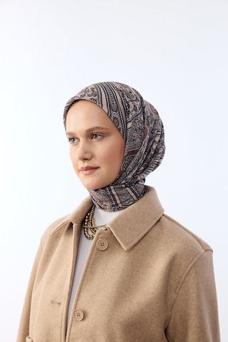 Mirsoy Scarf Zümra Desen Eşarp Krem