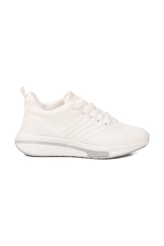 Walkway Beyaz Fileli Hafif Esnek Unisex Spor Ayakkabı Molen 118 G