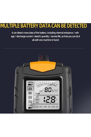 E-fast Tk100 12v / 24v Araç Akü Test Cihazı Akü Analiz Cihazı Xinxin Direnç Ölçüm Cihazı - Xinxin