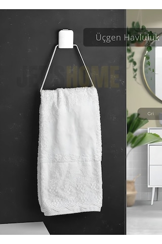 Jet's Home Üçgen Havluluk Paslanmaz Çelik Banyo Havluluk Düzenleyici Krom Krom