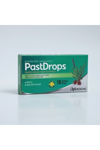 Apimedicine Pastdrops Hücre Yapısını Destekleyici Şekersiz Bitkisel Drops