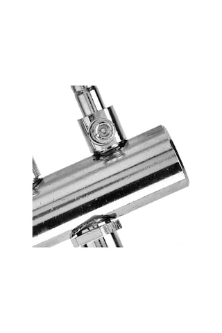 Qingmipy Akvaryum Ve Su Üretimi İçin Paslanmaz Çelik Oksijen Pompa Aksesuarı - 8mm'den 4mm'ye Dönüştürücü 4 Lü Akış Ayarlı Gaz Bölücü Valfi