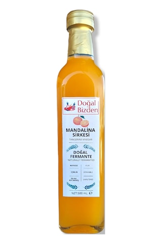 Doğal Bizden Doğal Fermantasyon Mandalina Sirkesi 2 x 500 ML