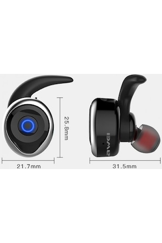 Awei T1 TWS Bluetooth 4.2 Kulak İçi Kulaklık