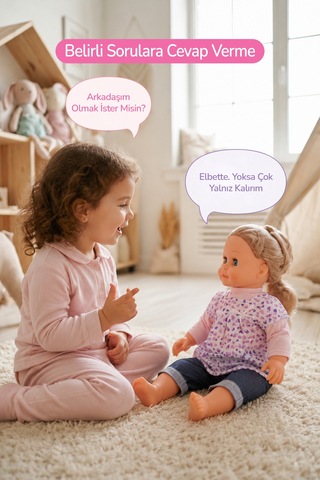 En İyi Arkadaşım Bebek Mor Kıyafetli S-666