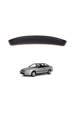 Honda Civic Uyumlu Yedek Parça 1998-2000 Arka Cam Üstü Spoiler