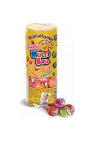 Multi Ball Lolipop Multivitamin 15'lik