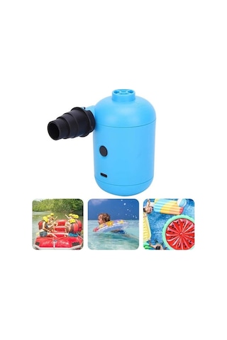 Didadodo Ht-426 Kauçuk Bot Şişme Yatak İçin Usb Hava Pompası, Beyaz