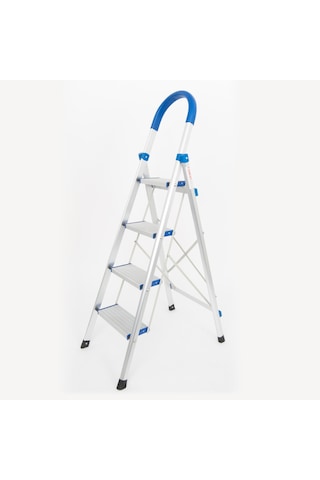 Mini Alüminyum Merdiven 4 Basamaklı Kmm.02