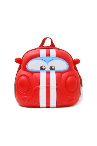 Supercute Car Sırt Çantası / Kırmızı Kırmızı