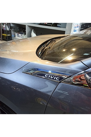 HONDA CİVİC FC5-FK7 2016-2021 UYUMLU KROM ÇAMURLUK VENTİ
