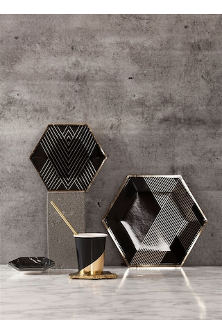 Harlow & Grey - Noir Black Tabak - 8'li - L