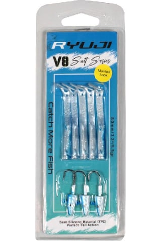 Ryuji V8 8cm 5,5gr Lrf Silikon Yem