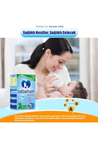Bebehum 2 Numara Devam Sütü 6-9 Ay 800 gr