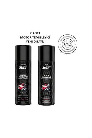 Motor Temizleme Spreyi 500 Ml Yeni Dizayn 2 Adet